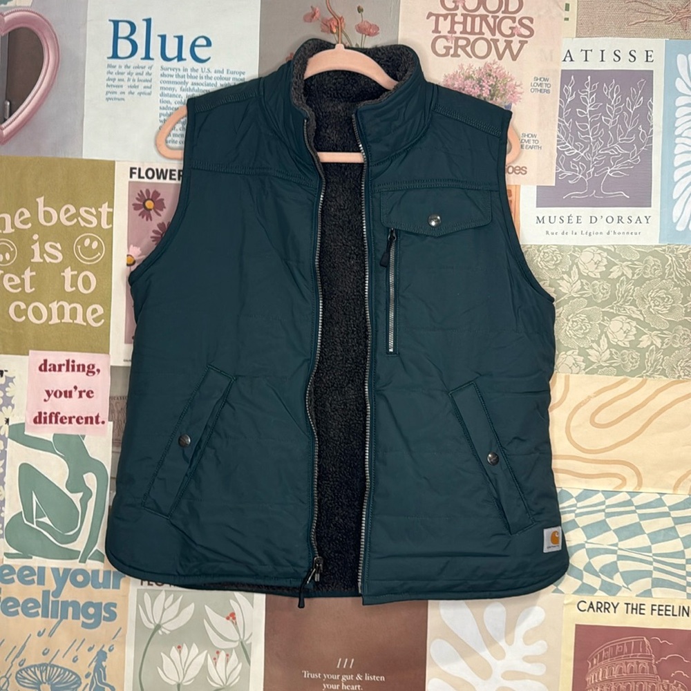 Carhartt Women’s Reversible Utility Sherpa Lined Vest